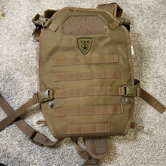 Tactical Baby Gear Daypack Diaper Bag And Baby Carrier Coyote Brown Diaper Bag - Picture 7 of 8